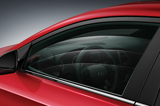 Closer view of aero blade wipers
