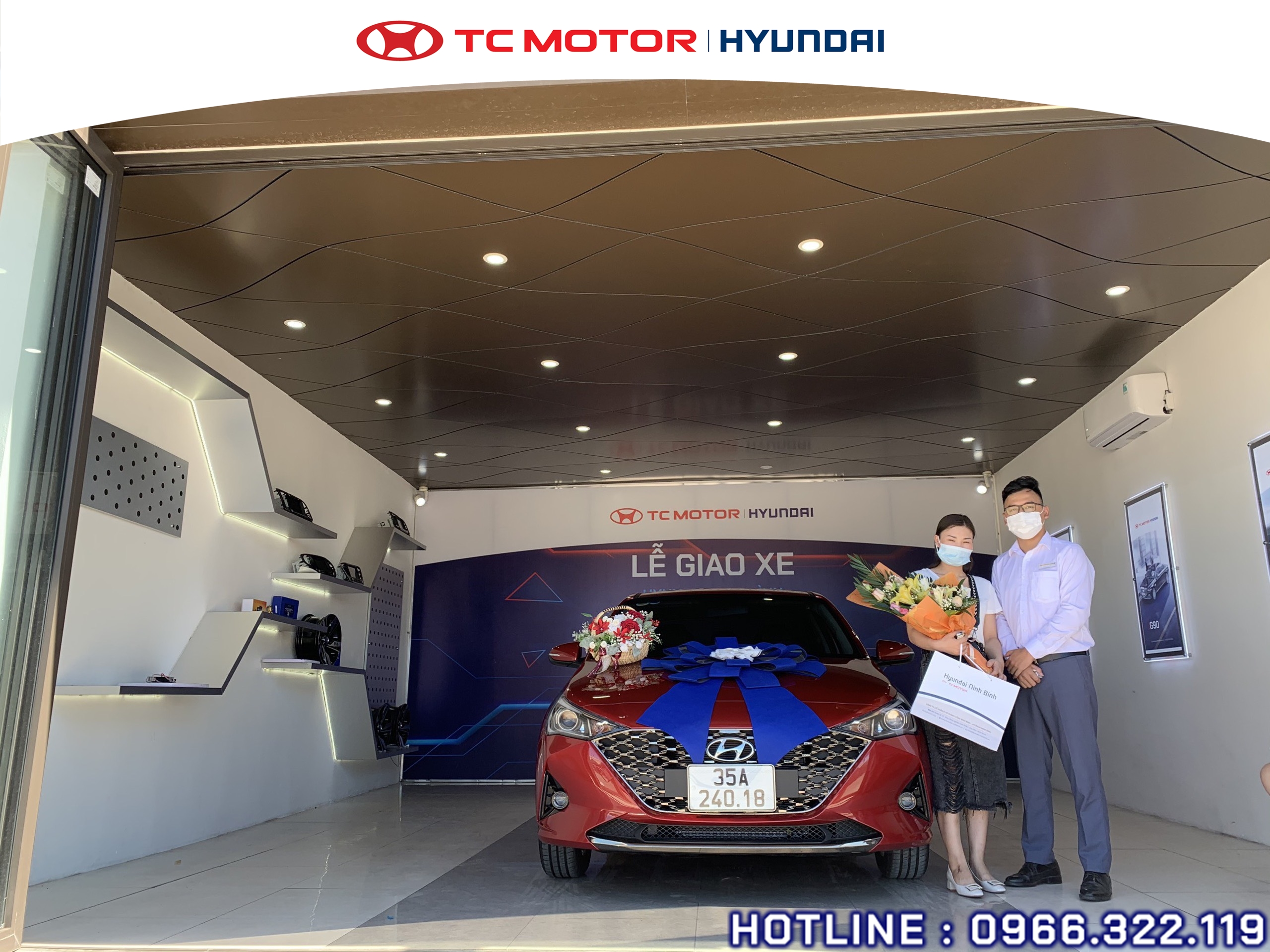 Lễ giao xe tới khách hàng tháng 6 tại Hyundai Ninh Bình