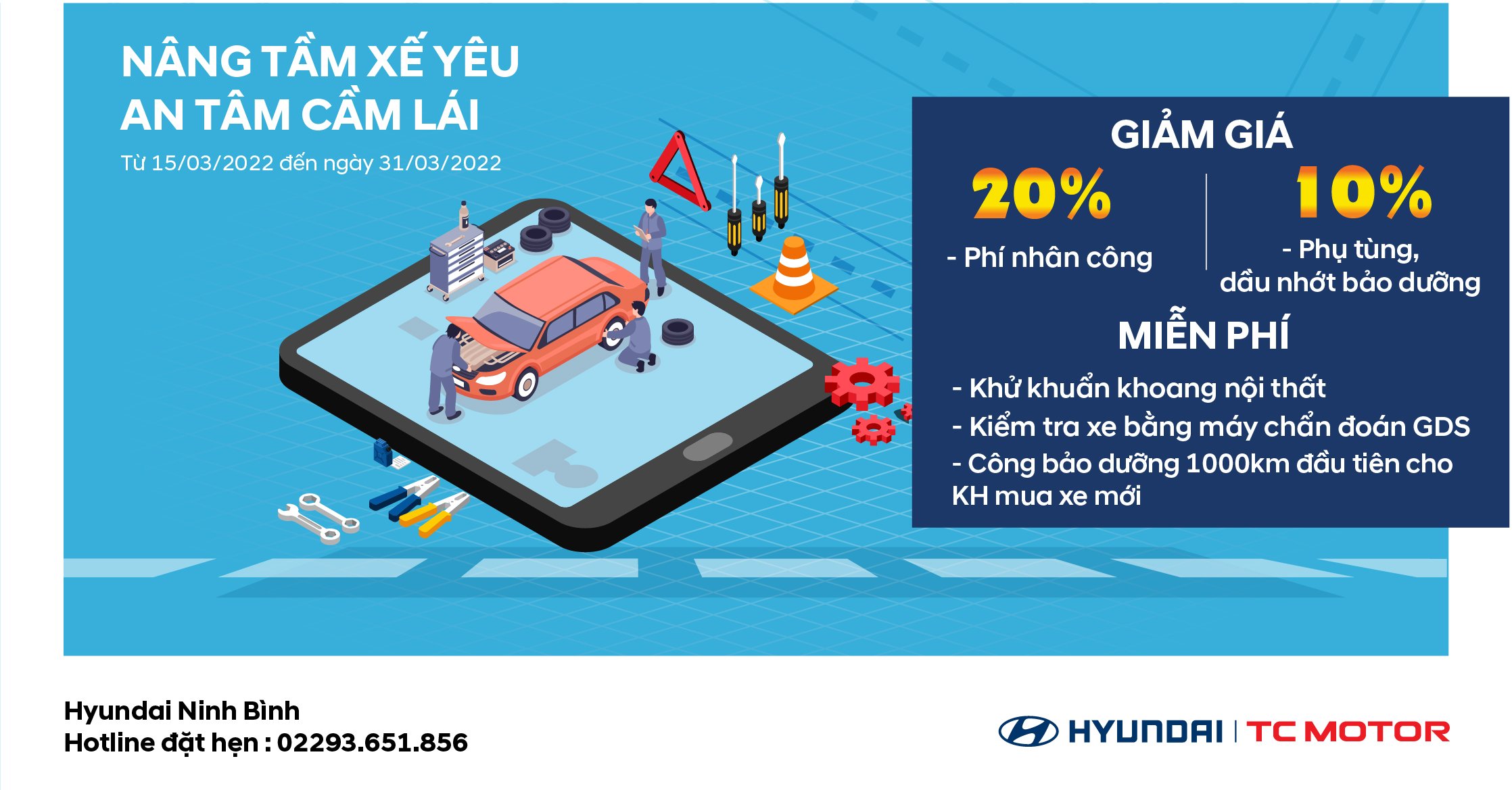 "Nâng Tầm Xế Yêu - An Tâm Cầm Lái" cùng Hyundai Ninh Bình