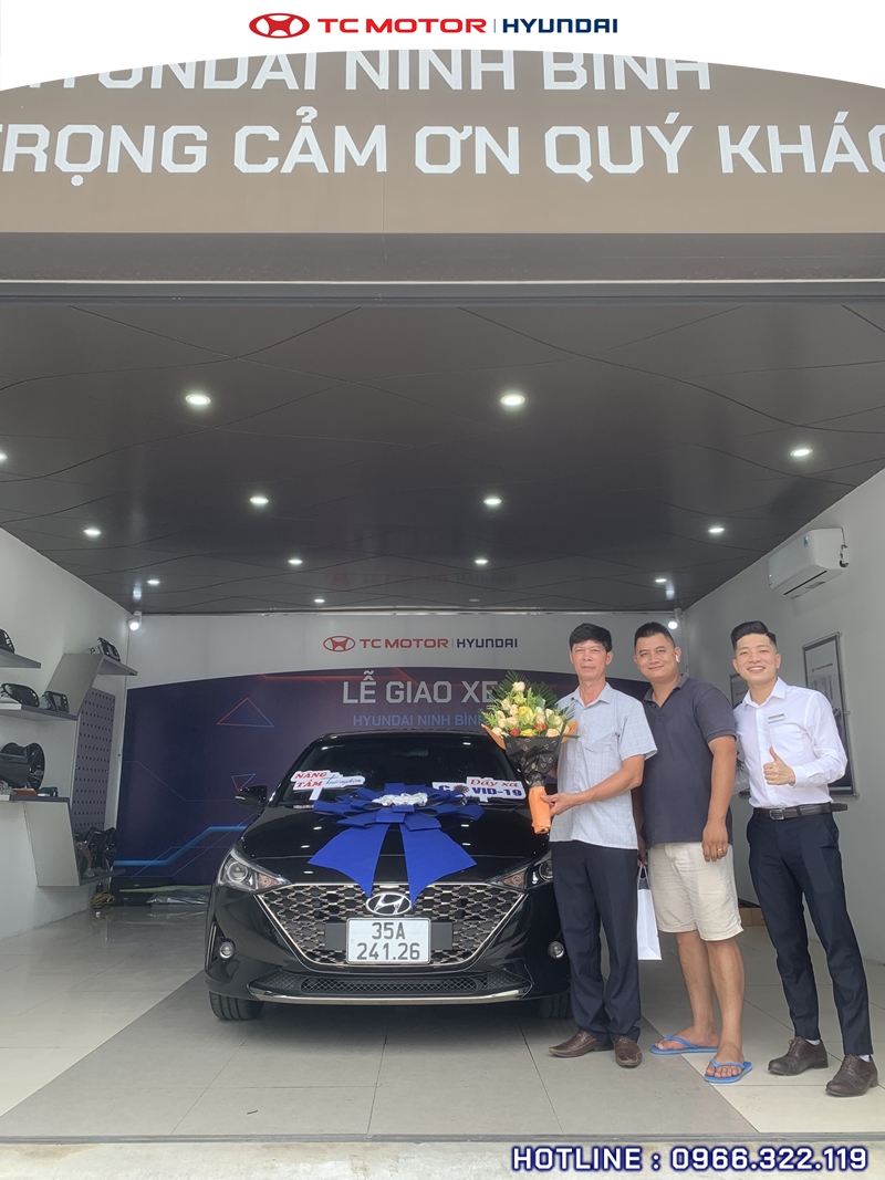 Hyundai Ninh Bình giao xe tới khách hàng tháng 7 Hyundai Ninh Bình giao xe tới khách hàng tháng 7