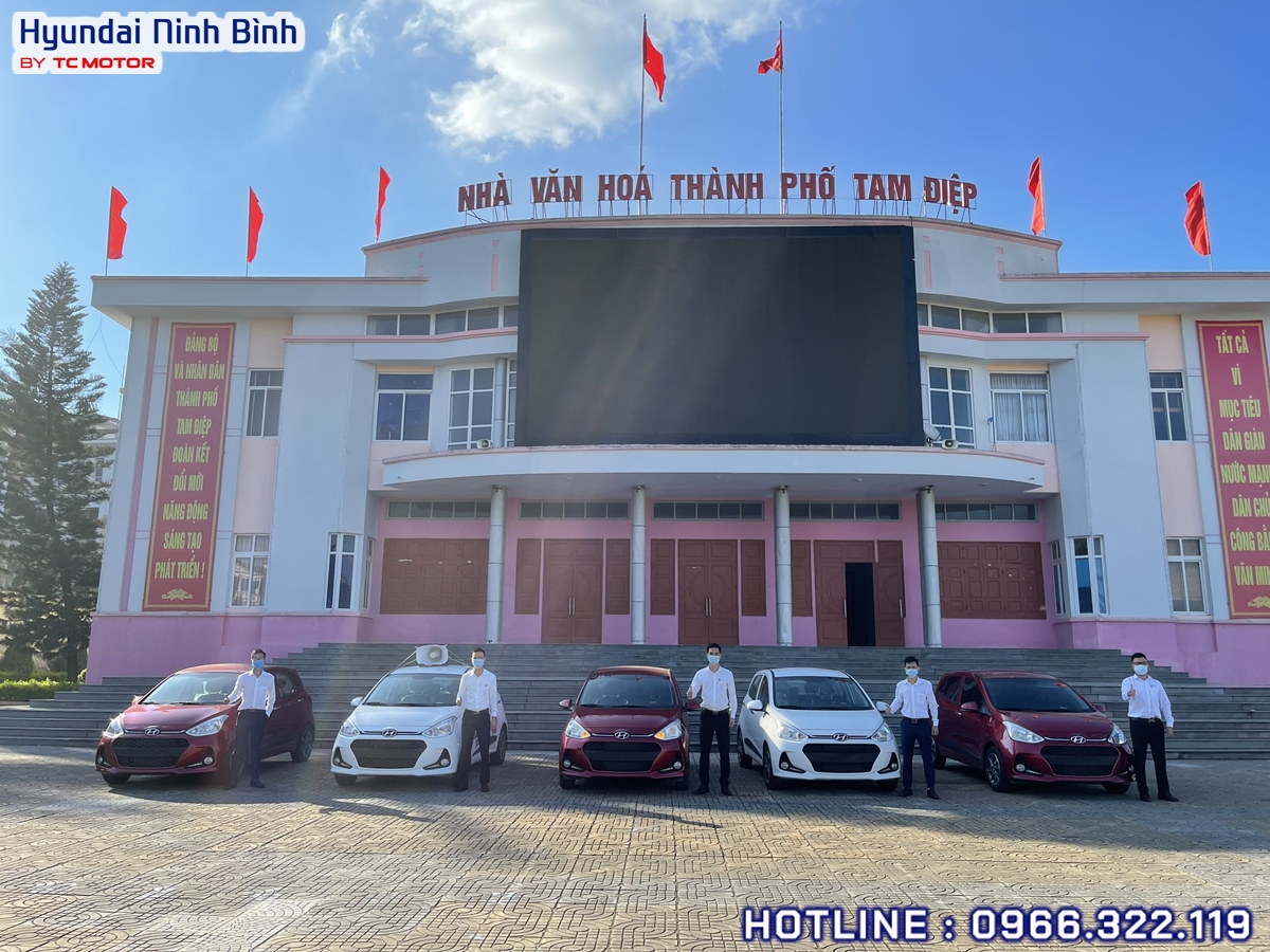 Hyundai Ninh Bình tổ chức chương trình sự kiện Roadshow khuyến mại Grand I10 hấp dẫn nhất từ trước đến nay