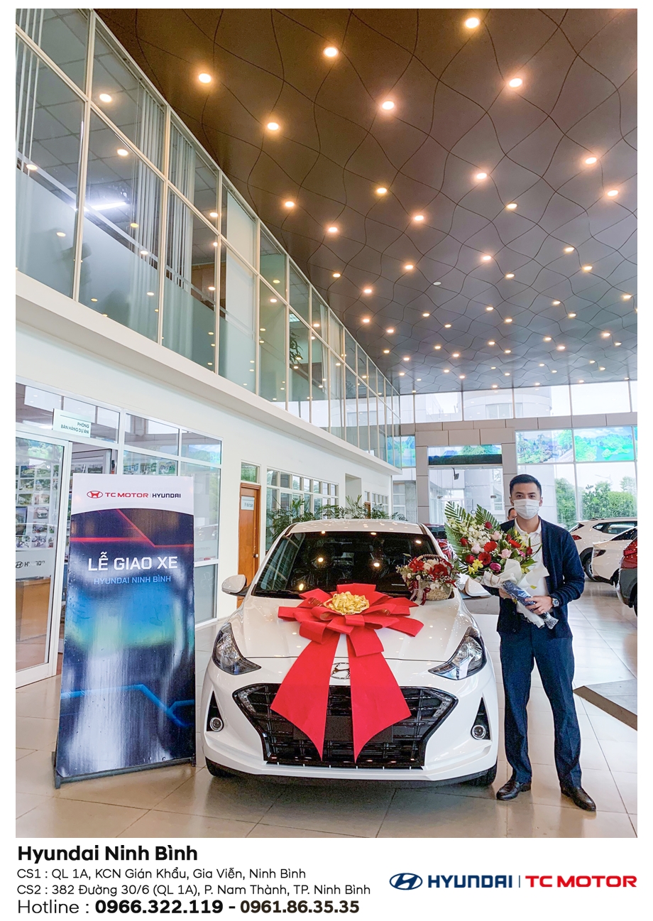 Hyundai Ninh Bình, Hyundai Ninh Bình giao xe, mua xe tại Hyundai Ninh Bình, Grand i10, Santafe, Kona, Elantra, Accent, Tucson, lễ giao xe, giao xe tại Hyundai Ninh Bình, giao xe tại nhà