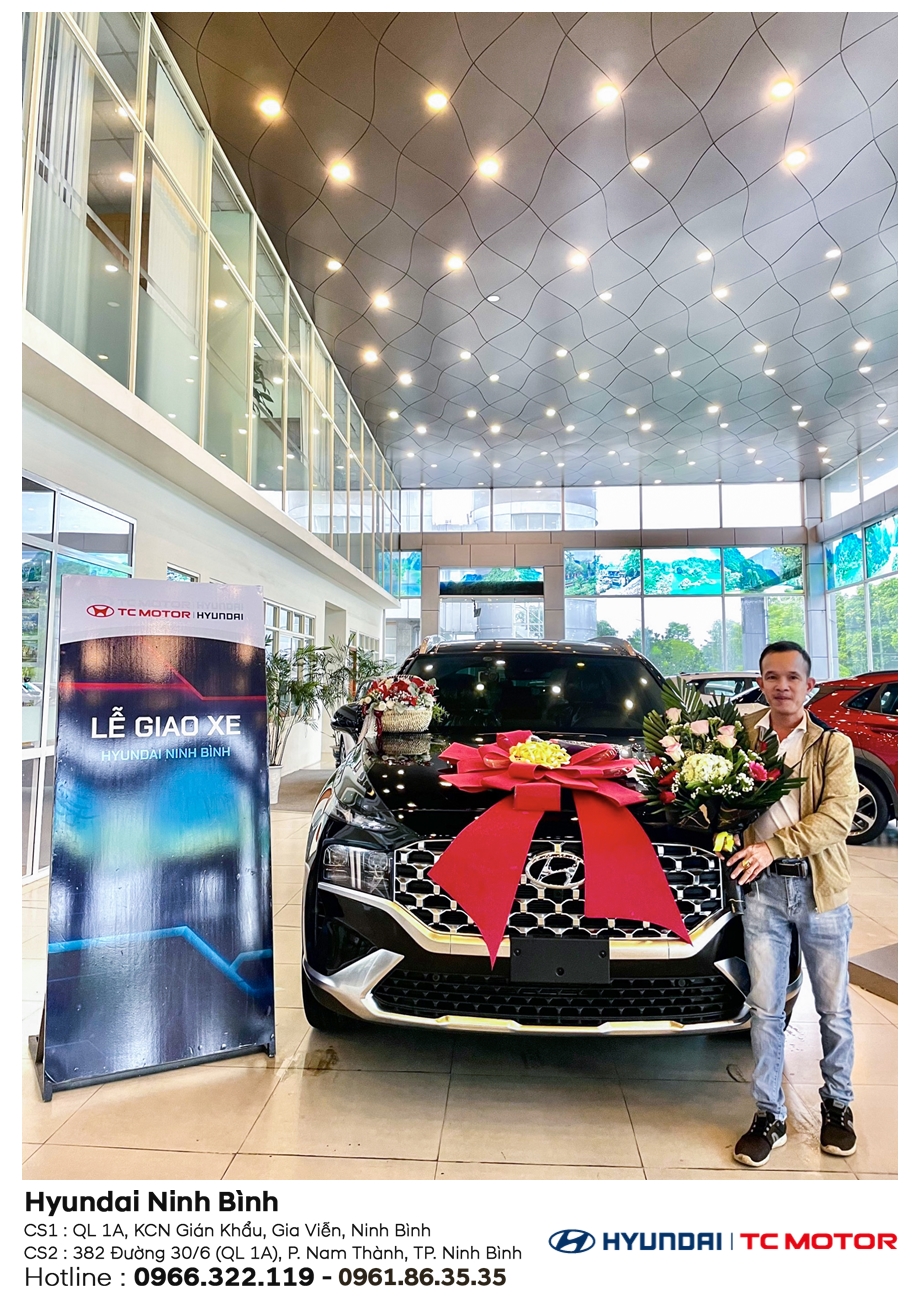 Hyundai Ninh Bình, Hyundai Ninh Bình giao xe, mua xe tại Hyundai Ninh Bình, Grand i10, Santafe, Kona, Elantra, Accent, Tucson, lễ giao xe, giao xe tại Hyundai Ninh Bình, giao xe tại nhà