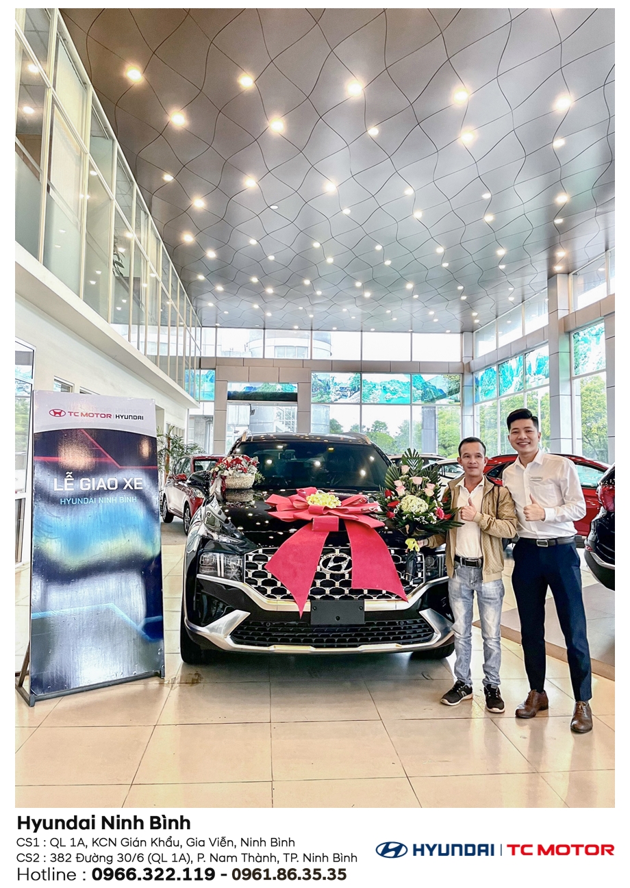 Hyundai Ninh Bình, Hyundai Ninh Bình giao xe, mua xe tại Hyundai Ninh Bình, Grand i10, Santafe, Kona, Elantra, Accent, Tucson, lễ giao xe, giao xe tại Hyundai Ninh Bình, giao xe tại nhà
