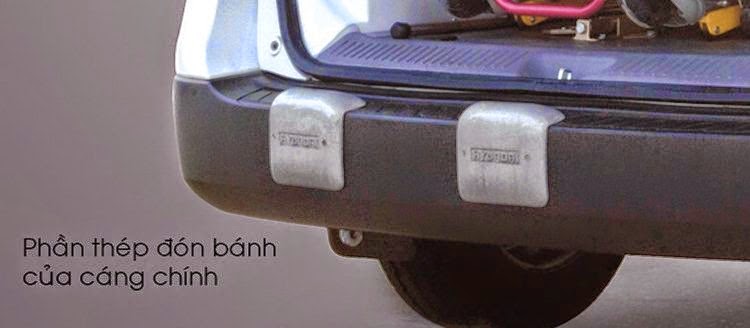 phần thép đón bánh chính của cáng chính