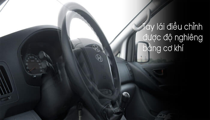 tay lái điều chỉnh được độ nghiêng bằng cơ khí